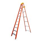 Escalera articulada acero 150KG 3,54MT 12 peldaños ZEBRIK FE4X3T1