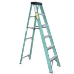 Escalera fibra de vidrio 1.82Mt 06 peldaños ZEBRIK FM22-105I - Imagen 3