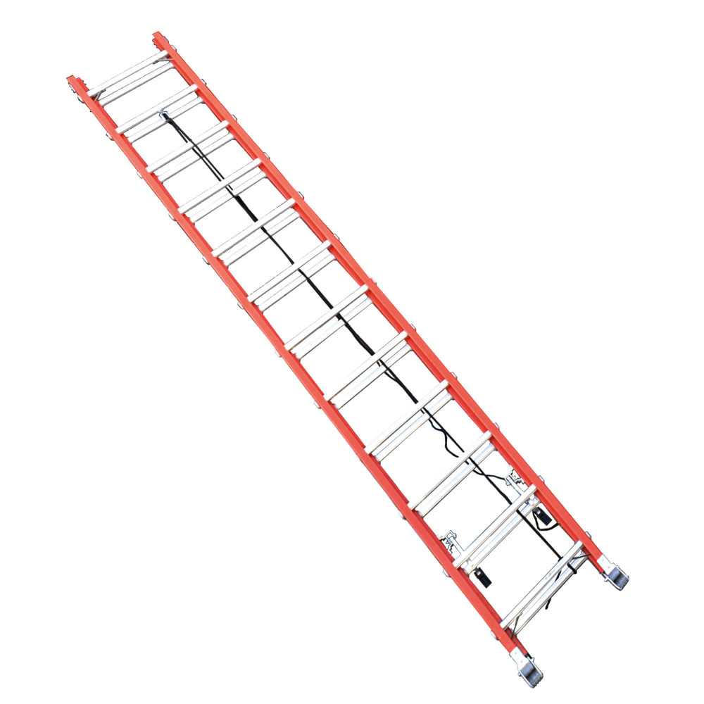 Escalera Telescópica Fibra vidrio 10.05Mt 150Kg 36 peld. ZEBRIK LCS560GFA1 - Imagen 1