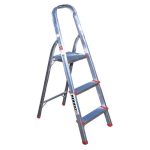 Escalera tijera Aluminio 0,78MT 90KG 3 peld. ZEBRIK LFD90TA1 - Imagen 2