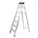 Escalera tijera aluminio 2.13MT 150KG ZEBRIK AO21-106