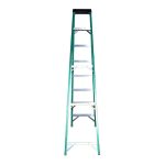 Escalera tijera fibra de vidrio 2.43Mt 8 peldaños ZEBRIK FM22-107I