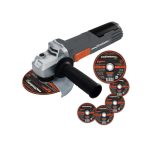 Esmeril Angular 4 1/2" 800W + 5 Discos AA 615/5/220 PLUS Gladiator MI-GLA-052348 - Imagen 2