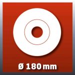 Esmeril Angular 7” Einhell TE-AG 180 4430874 - Imagen 3