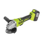Esmeril Angular Inalámbrico 4-1/2'' 21V + 2 baterías Li/Ion 4.0ah + cargador Pt2011501 Prescott P01.20.020