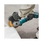 Esmeril Angular Inalámbrico 9" 40V + 2 Baterías 4.0Ah + Cargador + Caja Makpac. Makita GA038GM201