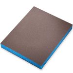 Esponja Abrasiva Madera y Barnices - Ultra Fino Azul - 97x120 mm - Siasponge Flex
