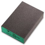 Esponja Abrasiva Pintura y Barniz - Super Fino Verde - 98x69x26 mm - Siasponge Block