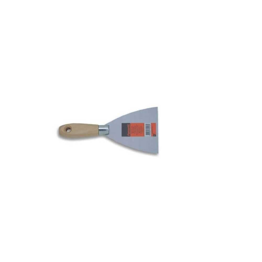 Espátula de Acero Mango de Madera Modelo Económico 12 cm Famastil HKDJ-012 - Imagen 1