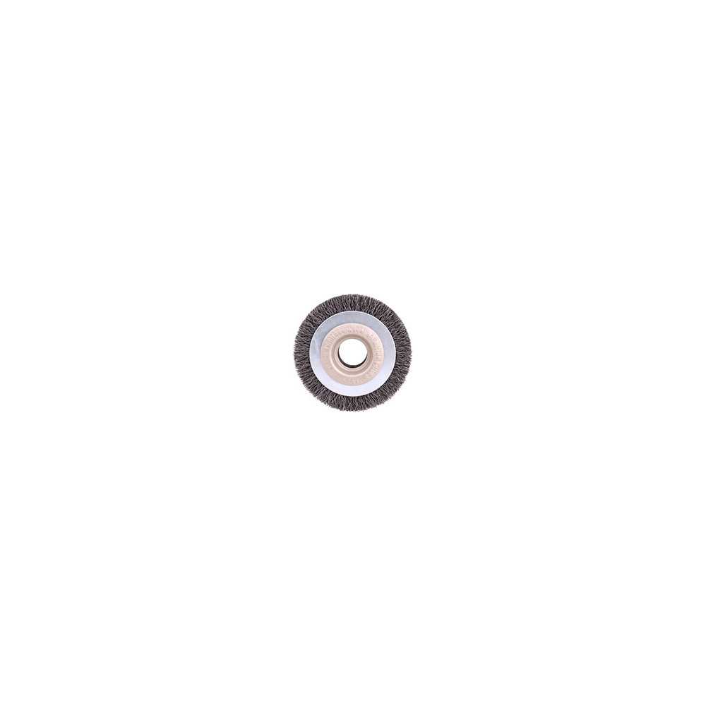 Grata Circular Acero Ondulado - 4'' - Calibre de 0,35 mm - Buje 1'' - Hela - Imagen 1