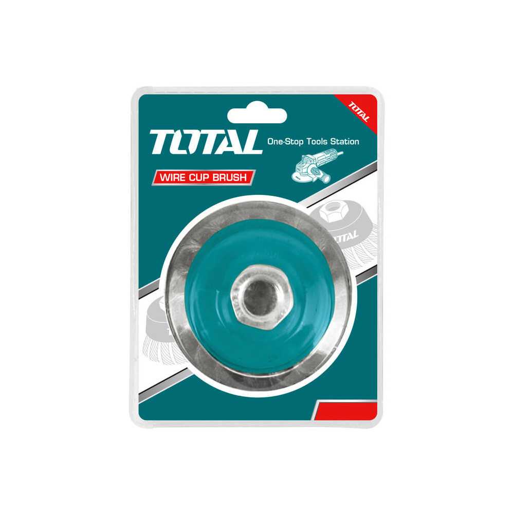 Grata Copa Acero 100mm Total Tools TAC32041 - Imagen 1