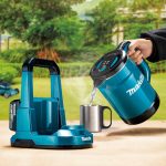 Hervidor inalámbrico 0.8 Lts 18V x 2(36V) Sin Batería ni Cargador Makita DKT360Z - Imagen 7