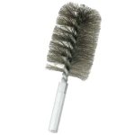 Hisopo Acero Inoxidable Ondulado 1.5" (38mm) - Calibre 0,2 - Acople para Taladro - Hela
