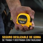 Huincha de Medir 5m/16'x25mm DeWalt DWHT34192L - Imagen 7