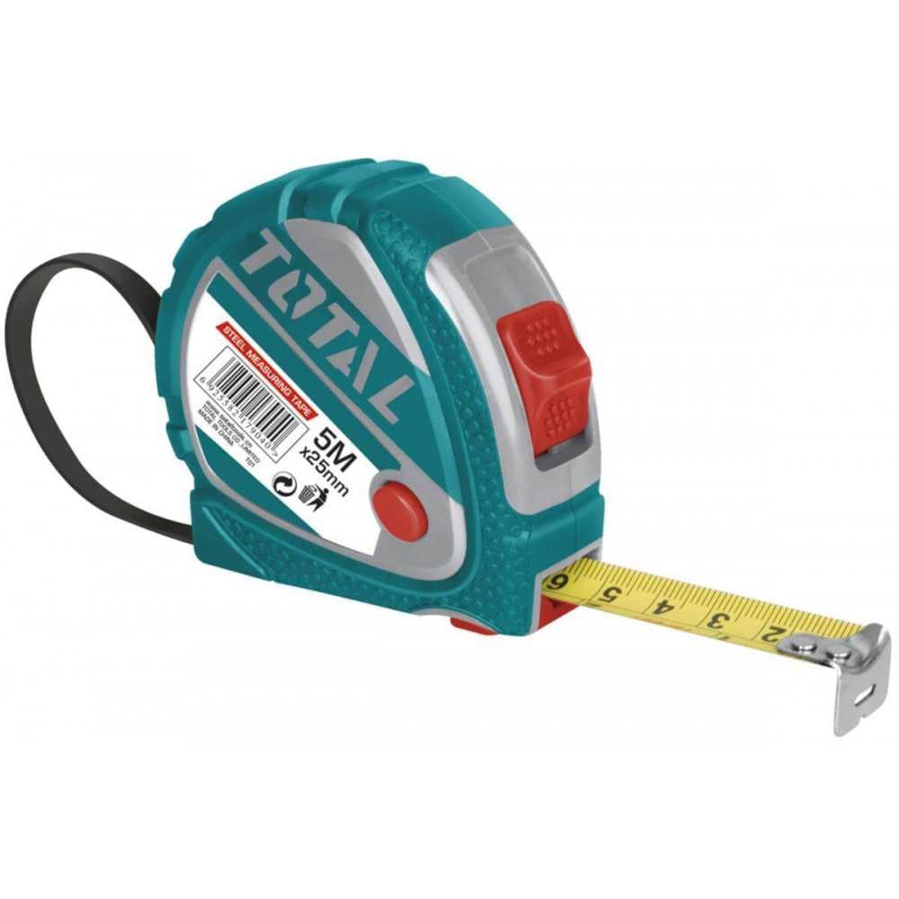 Huincha de Medir 5MT x 25MM Total Tools TMT126052 - Imagen 1