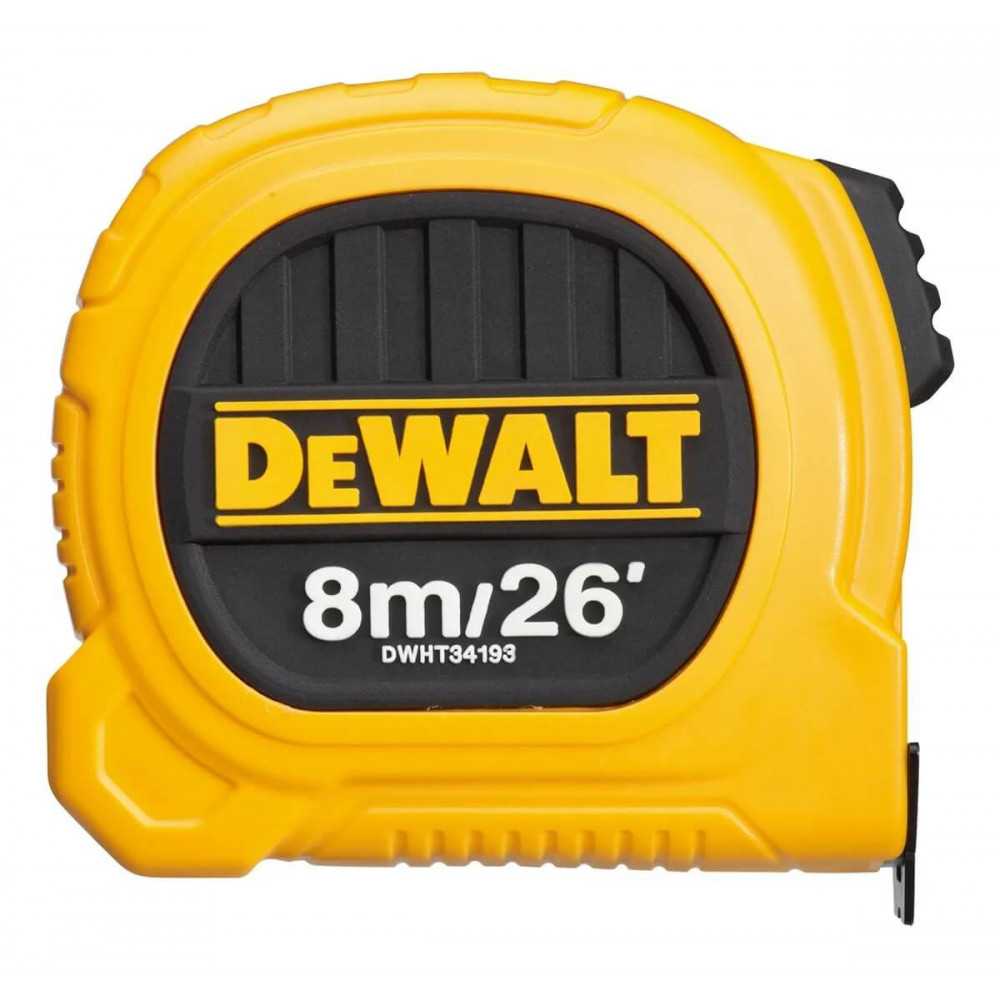 Huincha de Medir 8m/26'x25mm DeWalt DWHT34193L - Imagen 2