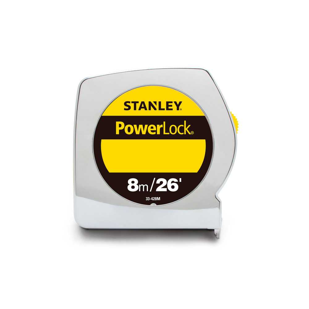 Huincha de Medir PowerLock® 8m/26´ Stanley 33-428M - Imagen 4
