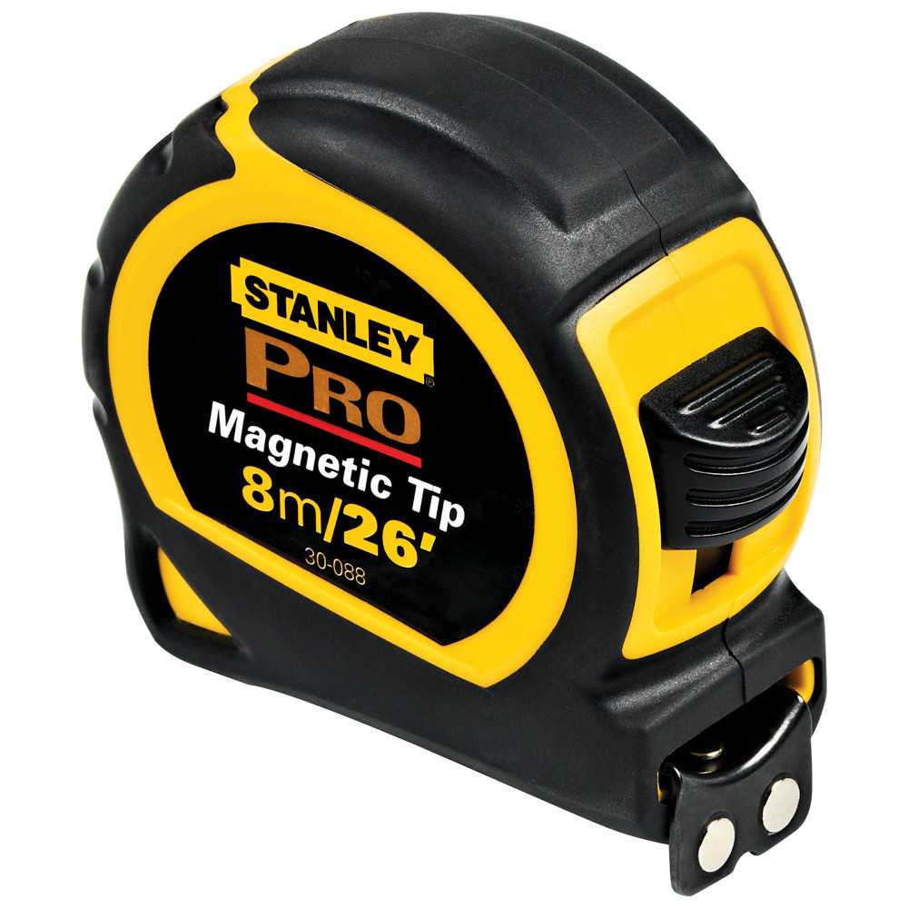 Huincha de Medir PRO 8m/26" Stanley 30-088 - Imagen 2