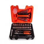 Juego de Dados 1/2" hexagonales y llaves mixtas 40 pzs Bahco S400