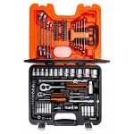 Juego de Dados 1/4" - 1/2" y llaves combinadas 92 pzs Bahco s910 - Imagen 3
