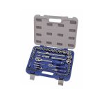 Juego de Dados 1/4" y 1/2" Poligonales 53 Piezas Irimo 129A-53-4 - Imagen 2
