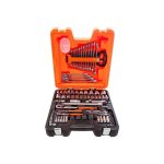 Juego de Dados 1/4" y 1/2" y llaves combinadas, 94 pzs Bahco S87+7