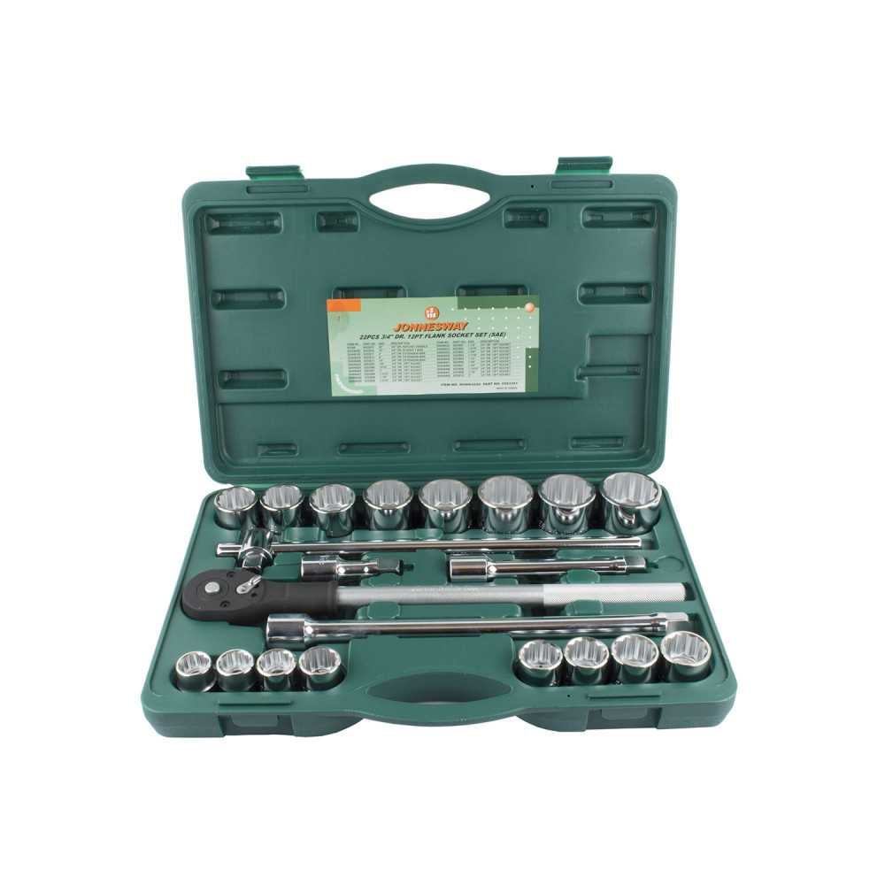 Juego de Dados 3/4" 21 Piezas S04H6422S Jonnesway MI-JON-46505 - Imagen 2