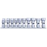Juego de Dados 3/8" 10-19mm Cardánico 10 Pzs S14H310S Jonnesway MI-JON-010605