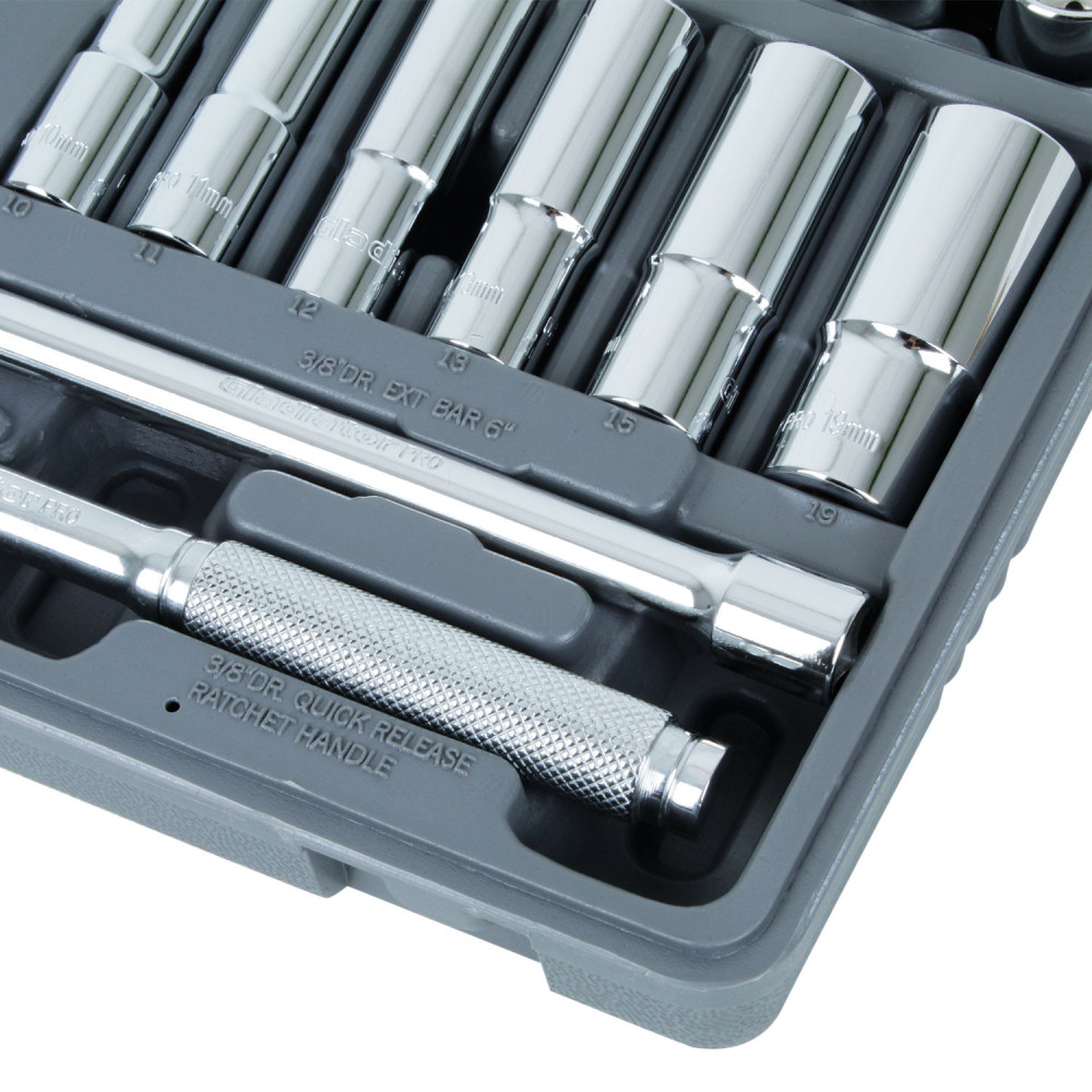 Juego de Dados 3/8" 23 PCS JT 823 Gladiator MI-GLA-054882 - Imagen 4