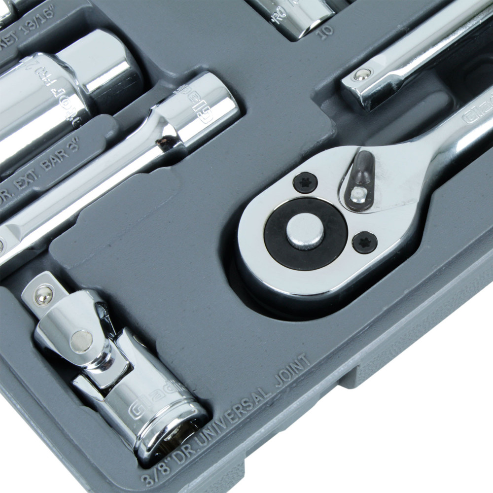 Juego de Dados 3/8" 23 PCS JT 823 Gladiator MI-GLA-054882 - Imagen 7