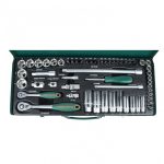 Juego de Dados Combinados 1/4"-3/8" 57 Piezas S04H3157S Jonnesway MI-JON-29036 - Imagen 3