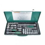 Juego de Dados Combinados 1/4"-3/8" 57 Piezas S04H3157S Jonnesway MI-JON-29036 - Imagen 2