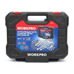 Juego de Dados combinados 1/4" y 3/8" 145 pzs WorkPro MI-WKP-055273 - Imagen 9