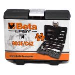 Juego de Dados Hexagonales 1/4" 4-14MM + puntas 42 Pzs 903E/C42 Beta 9031042