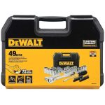Juego de Dados más herramientas mecánicas 49 Piezas DeWalt DWMT45049