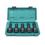 Juego de Dados Punta Hexagonal 3/4" 5 Piezas S05A6105S Jonnesway MI-JON-043265 - Imagen 3