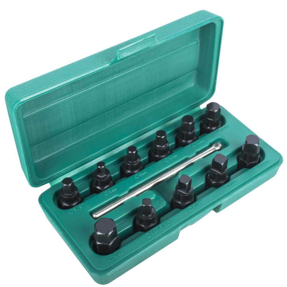 Juego de Dados Tapones Carter 12 Piezas AI030002 Jonnesway MI-JON-40025 - Imagen 2