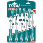 Juego de Destornilladores 10 Unidades Total Tools THT250610