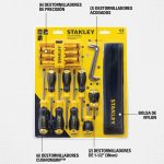 Juego de Destornilladores 16 Unidades + Bolso Stanley STMT65616L-LA - Imagen 3