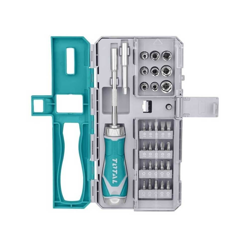 Juego de Destornilladores 33 en 1 Total Tools TACSD30336 - Imagen 1