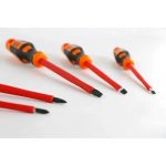 Juego de Destornilladores Aislados Puntas Planas y Phillips 1.000V 5 pzs Bahco 800IEC/5