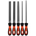 Juego de Limas 5 pzs mecánicas de 8'' Bahco FILE-5-POUCH, 1-478-08-1-2
