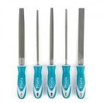 Juego de Limas De Acero 5 Piezas 8" Total Tools THT918516 - Imagen 2