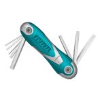 Juego de Llaves Allen 8 Pcs Portátil Total Tools THT1061826