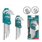 Juego de Llaves Allen 9Pcs Total Tools THT106291