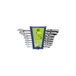 Juego de Llaves De Chicharras con Cabeza Flexible, 8 pzs. Irimo 19-8-H