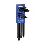 Juego de Llaves Hexagonales Torx con Bola 9 pzs. Irimo 454-9-H