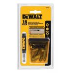 Juego de Puntas + Guía Magnética 16 Piezas DeWalt DW2053
