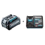Kit Batería 2.5Ah 40V BL4025 + Cargador DC40RA Makita 191K69-2