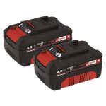Kit Baterías 2 Piezas 18V 4,0Ah PXC Twin Pack Einhell 4511489 - Imagen 2